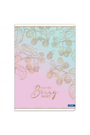 Sąsiuvinis(platus) A5 12lap 80g lang BERRY