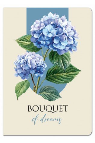 Rinkinys BOYQUET:užrašų knygutė A5+tušinukas