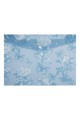 Aplankas-vokelis su spaustuku A4 ARABESKI su gėlėmis