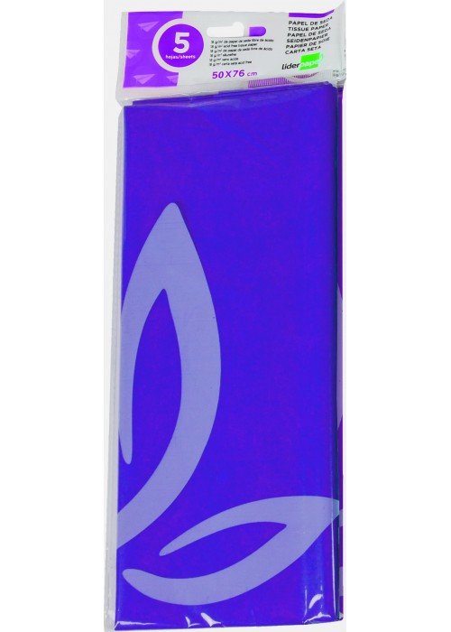Popierius šilkin.18g,52x76,5lap.PURPLE