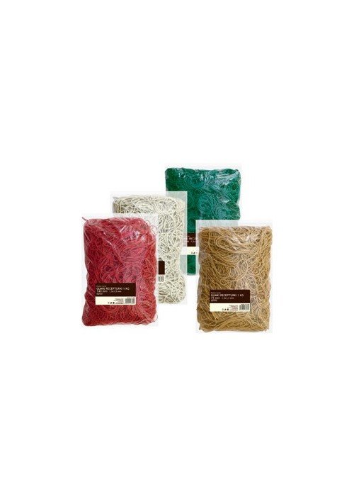 Gumytės pinigams 30mm x 1,5 x 1,5 1kg ruda