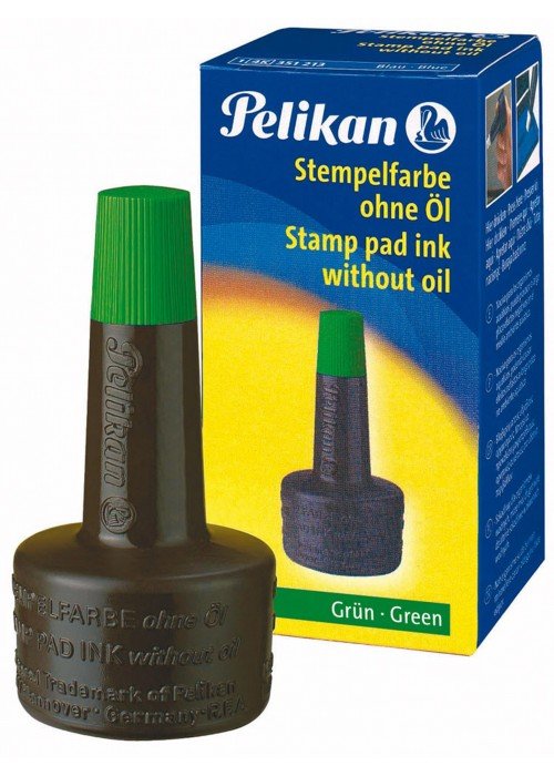 Tušas antspaudams 28ml žalias