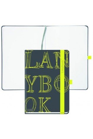 Užrašų knygutė L-Y-O, A6,192lap.juod