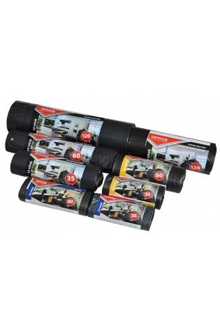 Šiukšlių maišai 60l 10vnt.