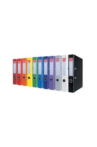 Segtuvas su metaliniu apvadu A4 50mm oranžinis