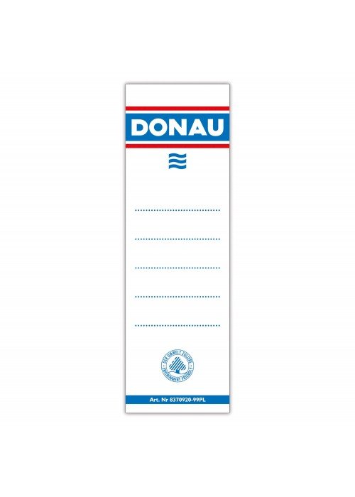 Etiketės segtuvams (20vnt,plati)*
