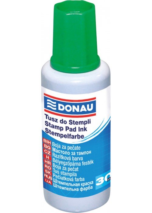 Tušas antspaudams 30ml žalias