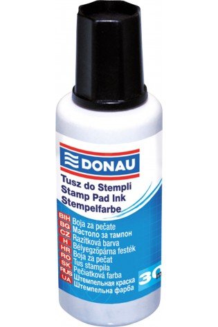 Tušas antspaudams 30ml juodas