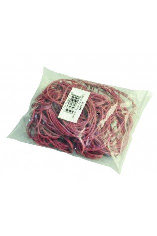 Gumytės 100g, 50mm, raudonos