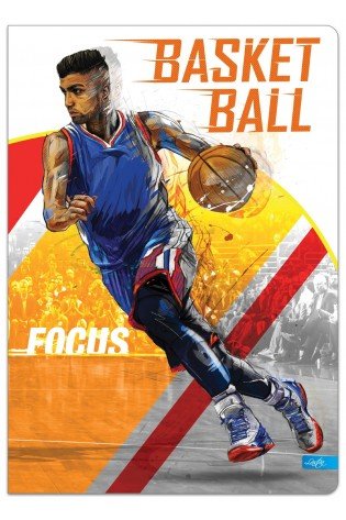 Sąsiuvinis A4 52lap 80g lang. GAME