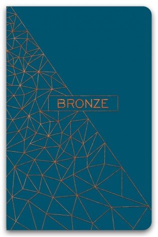 Sąsiuvinis A5 96lap 70g linija BRONZE