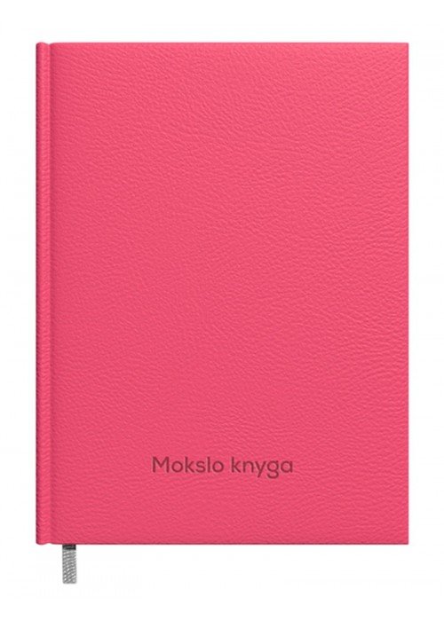 Mokslo knyga 14x19cm koralas