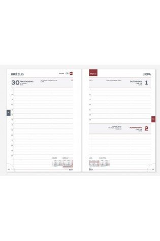 Mokslo knyga 14x19cm koralas