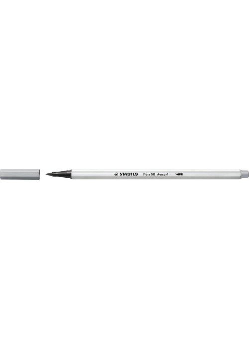 Teptukinis flomasteris PEN 68 pilkas