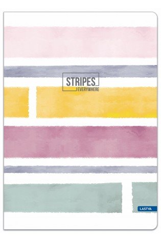 Knyga A5 96lap 70g lang STRIPES