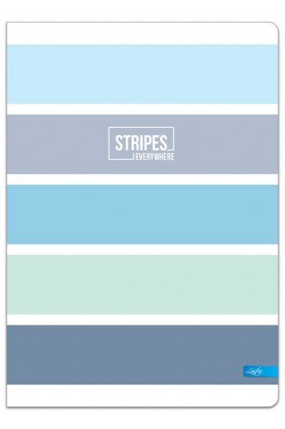 Knyga A5 96lap 70g lang STRIPES