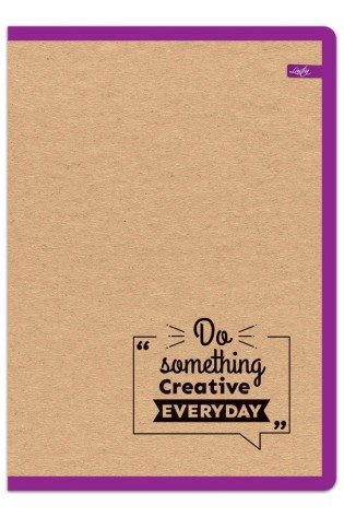 Knyga A5 96lap 70g linija CRAFT