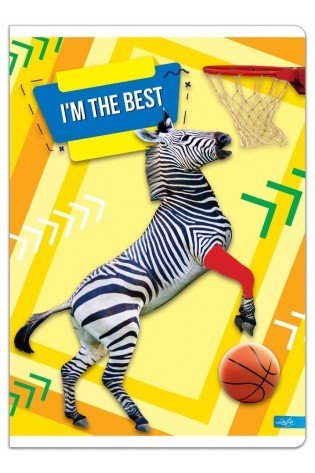 Sąsiuvinis A4 52lap 80g linija BE COOL