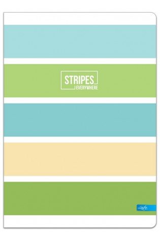 Knyga A4 96lap 70g linija STRIPES