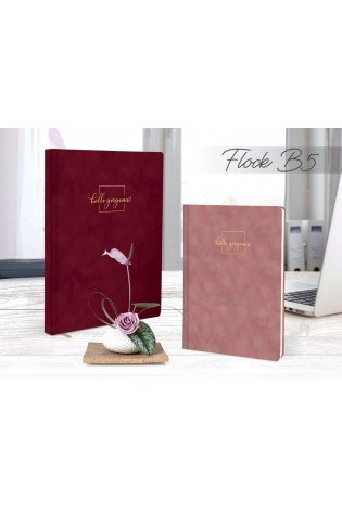 Darbo knyga be datų B5 80g linija FLOCK