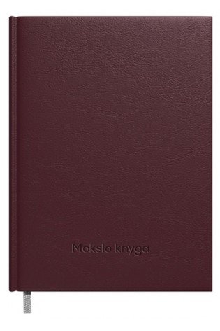 Mokslo knyga 14x19cm tam ruda