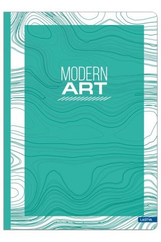 Knyga A4 96lap 70g linija MODERN