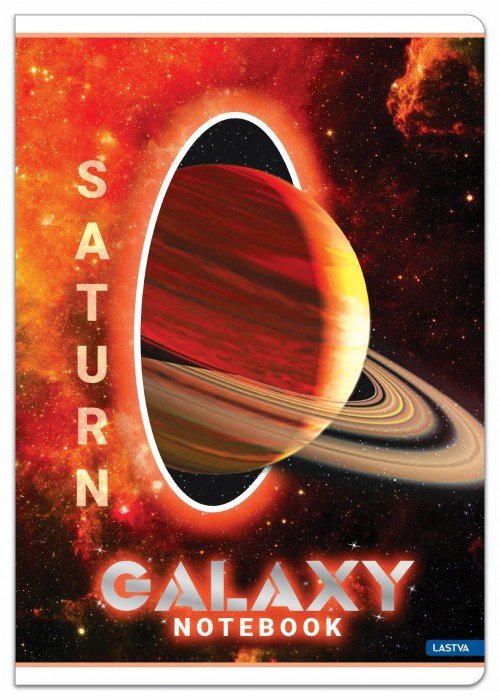 Sąsiuvinis A5 52lap 80g lin GALAXY