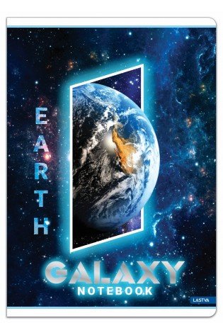 Sąsiuvinis A5 52lap 80g lin GALAXY