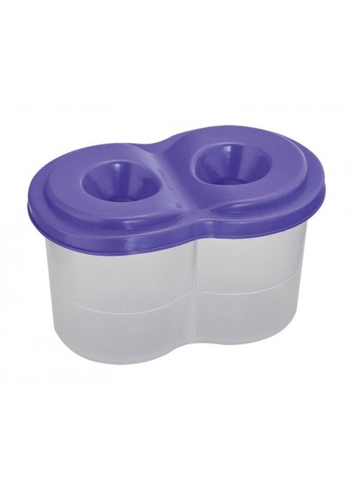 Indelis vandeniui dvigubas violetinis