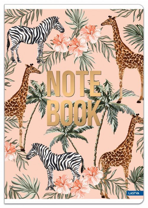 Sąsiuvinis A4 52lap 80g linija JUNGLE