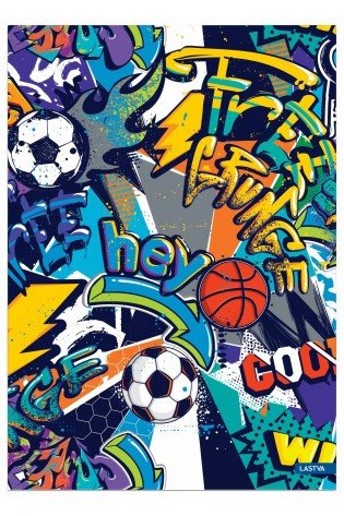 Knyga A4 96lap 70g lyg CLASSIC