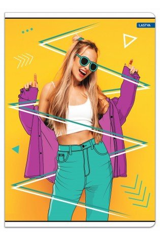 Sąsiuvinis A4 52lap 80g linija TEEN