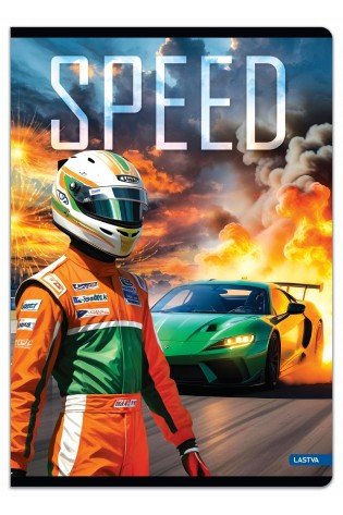 Sąsiuvinis A4 52lap 80g lang SPEED