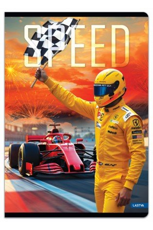 Sąsiuvinis A4 52lap 80g linija SPEED