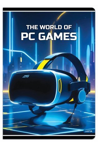 Sąsiuvinis A4 52lap 80g lang PC GAMES