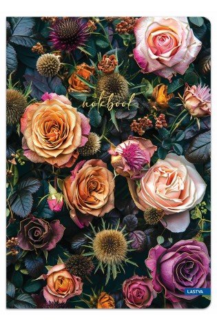 Sąsiuvinis A5 96lap 70g linija BLOOM