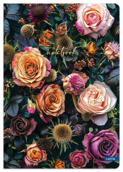 Sąsiuvinis A5 96lap 70g linija BLOOM