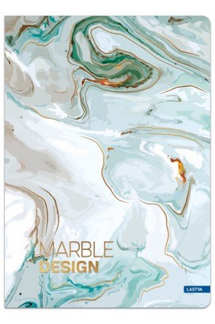 Knyga A4 96lap 70g lang MARBLE