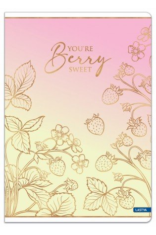 Sąsiuvinis A4 52lap 80g lang BERRY