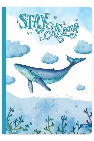 Knyga A4 96lap 70g linija KIDS