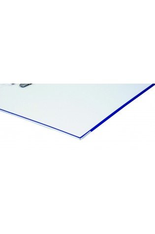 Segtuvas su metaliniu apvadu A4 75mm mėlynas