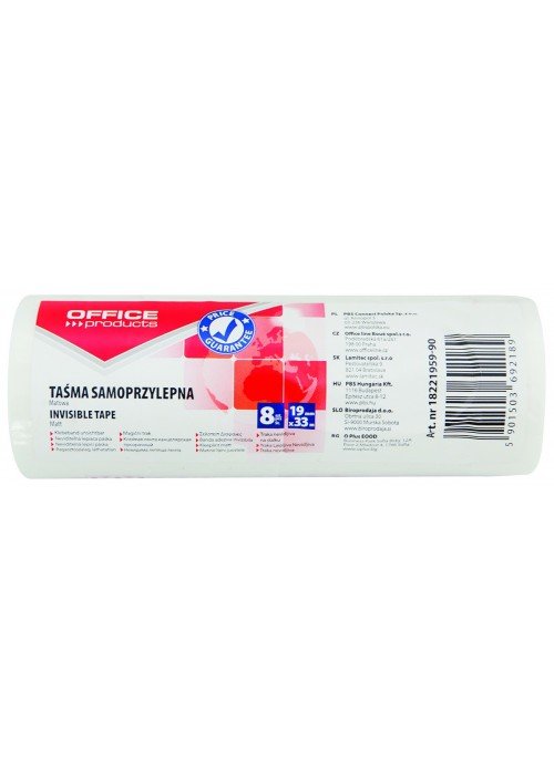Lipni, matinė juostelė 19mmx33m/ 8vnt.