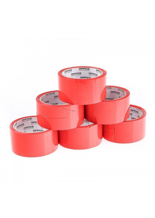 Pakavimo juosta 48mm x 50m raudona OFFp