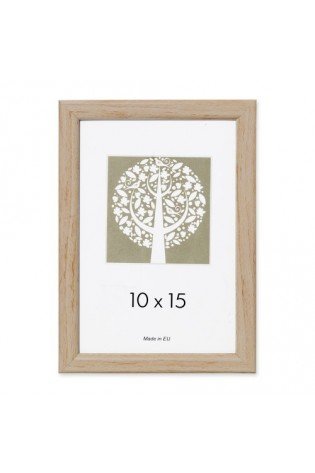 Rėmelis A6 10x15cm šviesaus medžio sp.