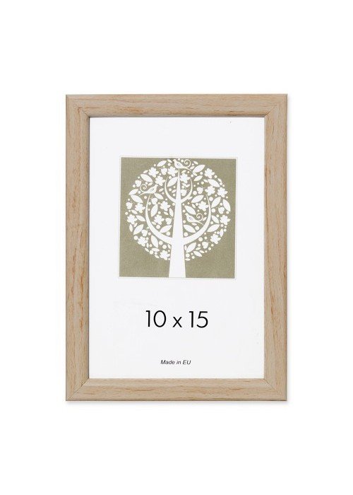 Rėmelis A6 10x15cm šviesaus medžio sp.