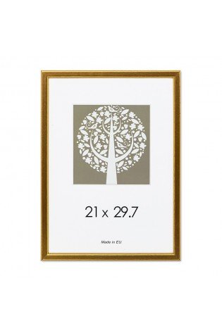Rėmelis A4 21x30cm sendinto aukso sp.