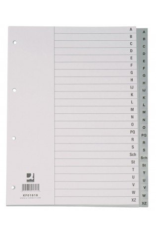 Skiriamieji lapai, PP, A4, A-Z