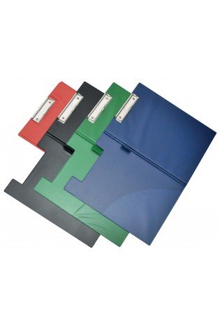 Dviguba lenta A4 su prispaudimu raudona