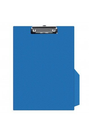 Lenta A4 su prispaudimu mėlyna