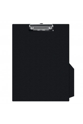 Lenta A4 su prispaudimu juoda